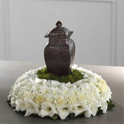Encircling Grace Arrangement – HOMETOWN TREASURES FLORAL & GIFTS, Morris OK