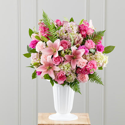 Never-Ending Love Arrangement – HOMETOWN TREASURES FLORAL & GIFTS, Morris OK