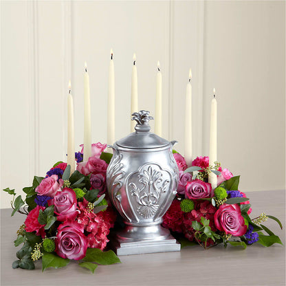 Peaceful Thoughts Arrangement – HOMETOWN TREASURES FLORAL & GIFTS, Morris OK