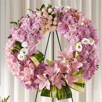 Gift of Warmth Wreath – HOMETOWN TREASURES FLORAL & GIFTS, Morris OK
