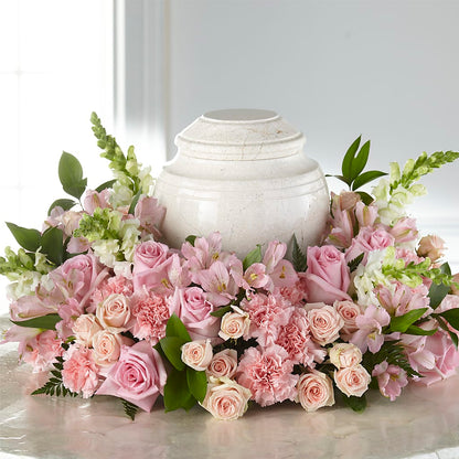 Blooms of Hope Cremation Adornment – HOMETOWN TREASURES FLORAL & GIFTS, Morris OK