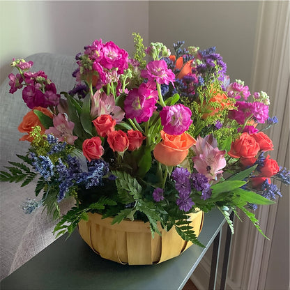 Garden of Life Basket – HOMETOWN TREASURES FLORAL & GIFTS, Morris OK