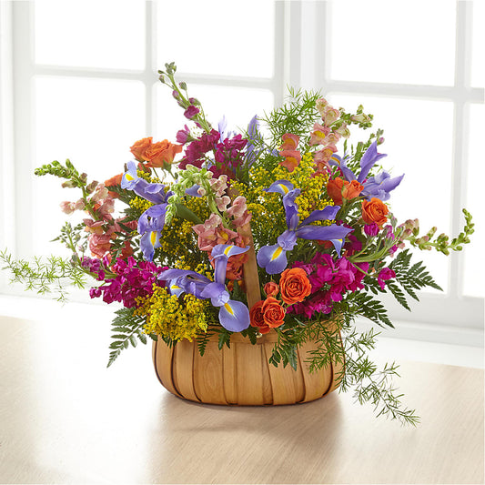 Garden of Life Basket – HOMETOWN TREASURES FLORAL & GIFTS, Morris OK