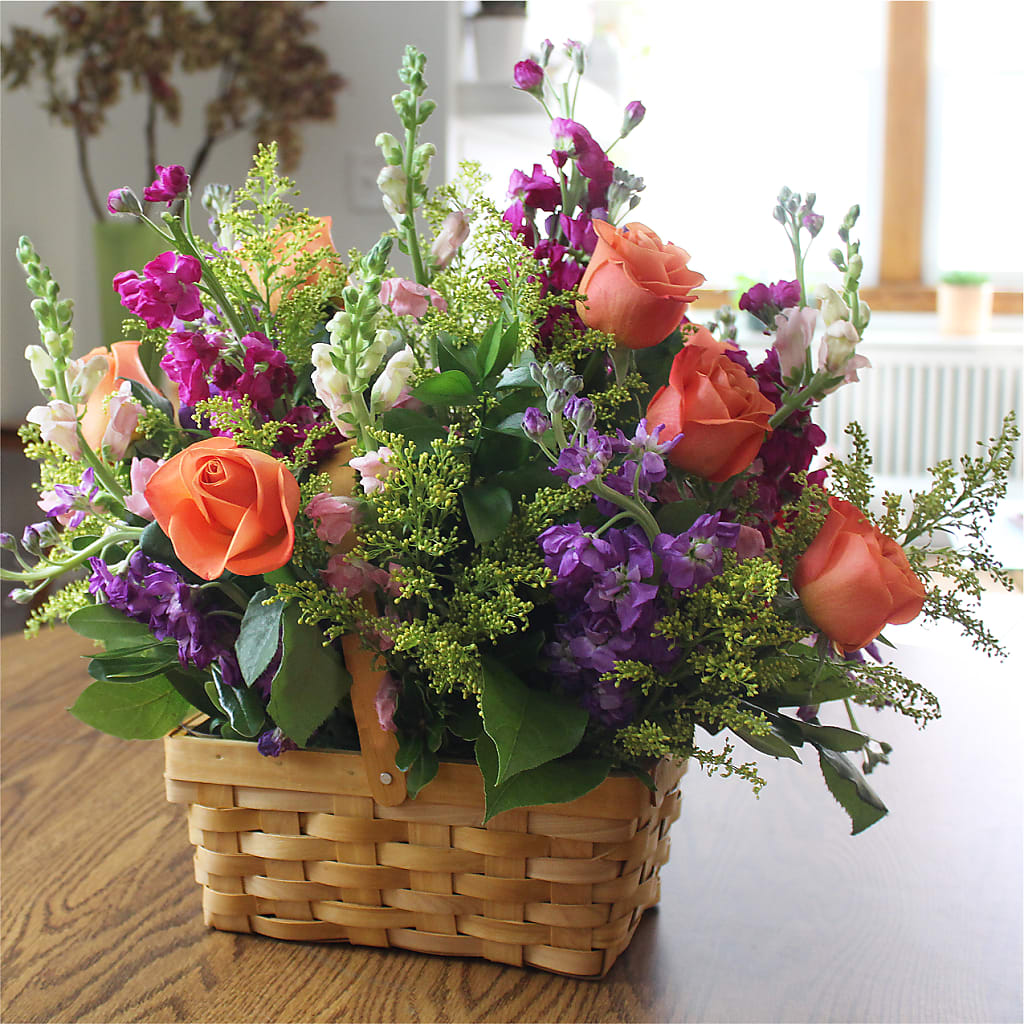 Garden of Life Basket – HOMETOWN TREASURES FLORAL & GIFTS, Morris OK