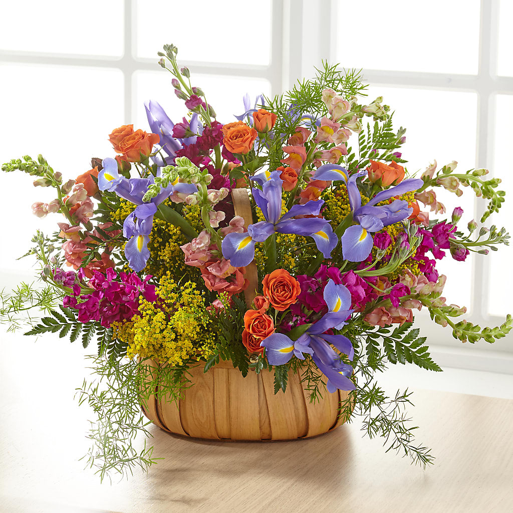 Garden of Life Basket – HOMETOWN TREASURES FLORAL & GIFTS, Morris OK
