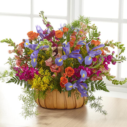 Garden of Life Basket – HOMETOWN TREASURES FLORAL & GIFTS, Morris OK