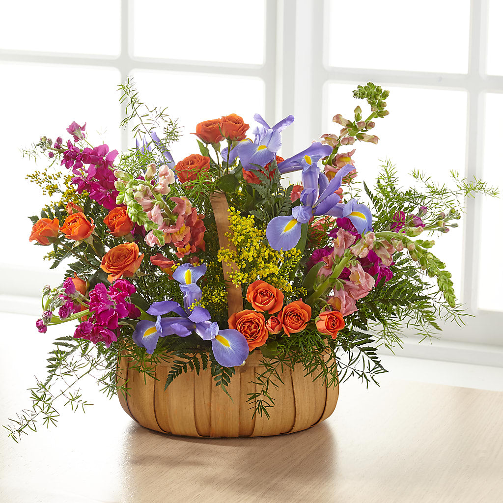 Garden of Life Basket – HOMETOWN TREASURES FLORAL & GIFTS, Morris OK