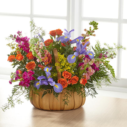 Garden of Life Basket – HOMETOWN TREASURES FLORAL & GIFTS, Morris OK