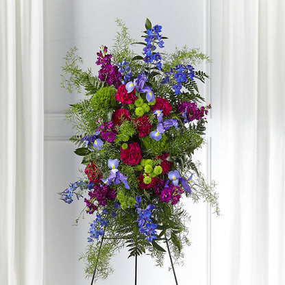 Heavenly Skies Standing Spray – HOMETOWN TREASURES FLORAL & GIFTS, Morris OK