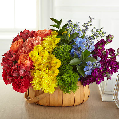 Prideful Basket – HOMETOWN TREASURES FLORAL & GIFTS, Morris OK