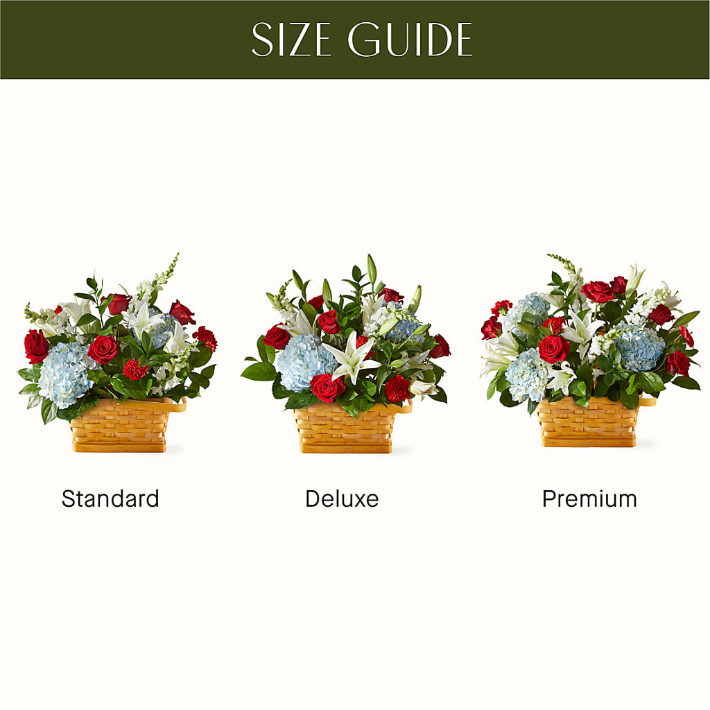 Greater Glory Basket – HOMETOWN TREASURES FLORAL & GIFTS, Morris OK