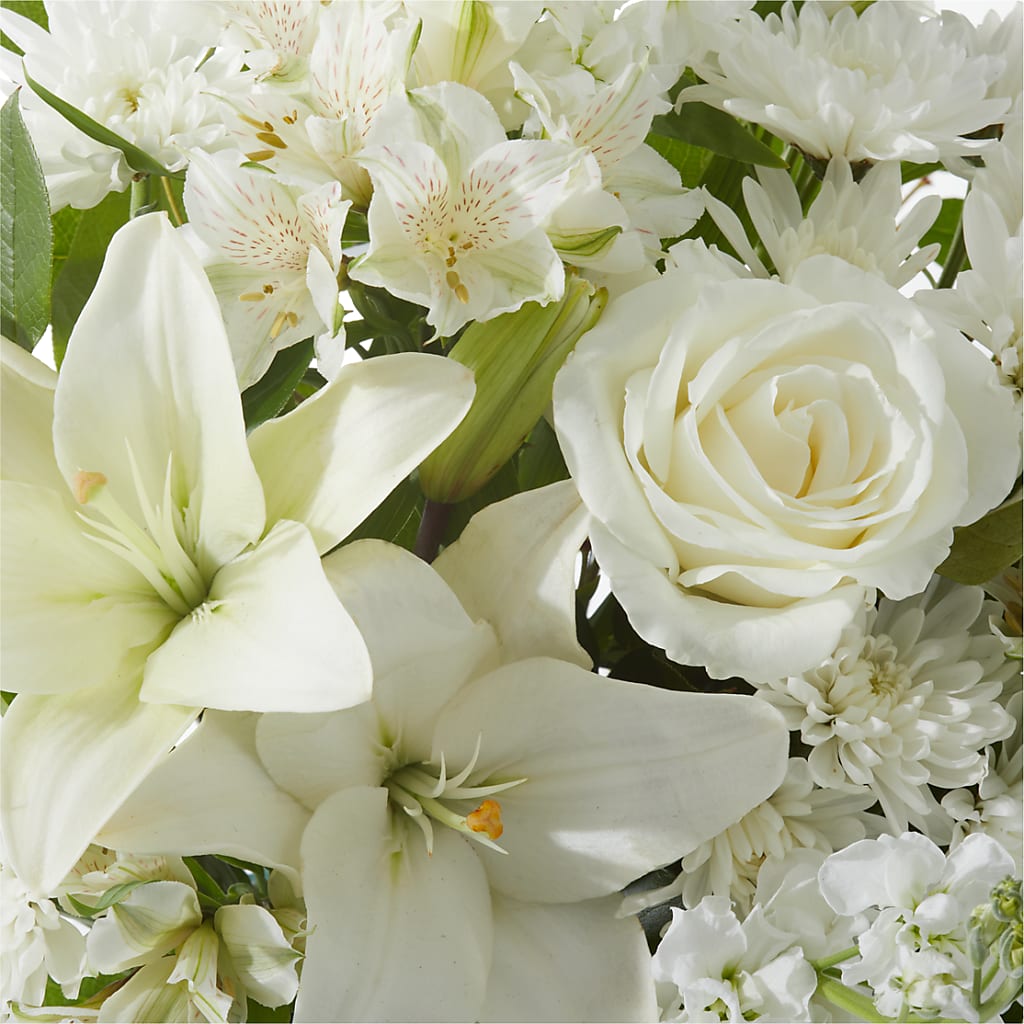 Peaceful Reflections Arrangement – HOMETOWN TREASURES FLORAL & GIFTS, Morris OK