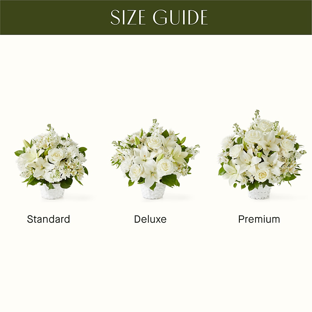 Peaceful Reflections Arrangement – HOMETOWN TREASURES FLORAL & GIFTS, Morris OK