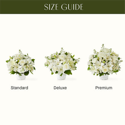 Peaceful Reflections Arrangement – HOMETOWN TREASURES FLORAL & GIFTS, Morris OK