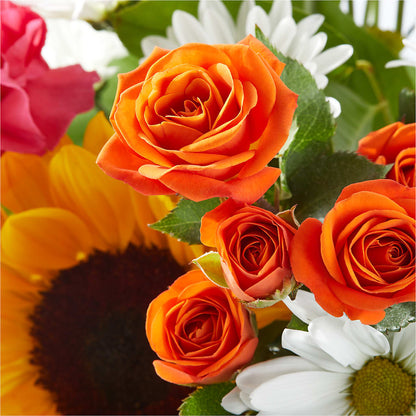 Sun-drenched Blooms Bouquet – HOMETOWN TREASURES FLORAL & GIFTS, Morris OK