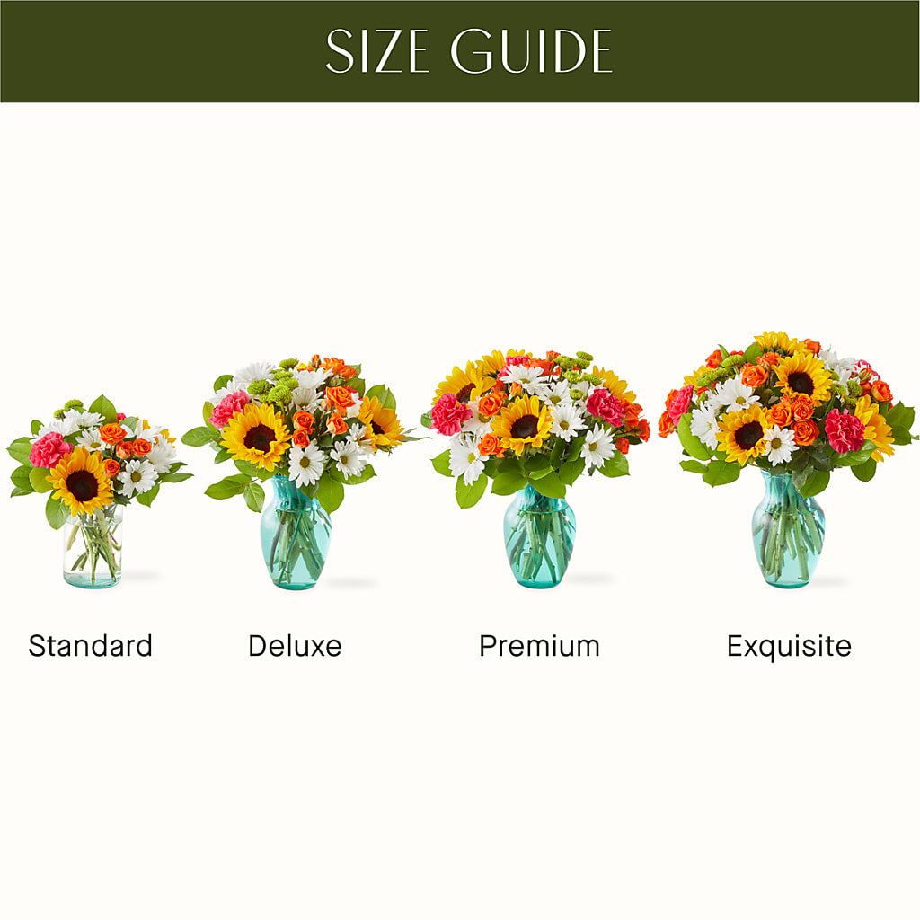 Sun-drenched Blooms Bouquet – HOMETOWN TREASURES FLORAL & GIFTS, Morris OK