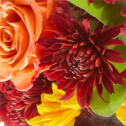 September Sunset Bouquet – HOMETOWN TREASURES FLORAL & GIFTS, Morris OK
