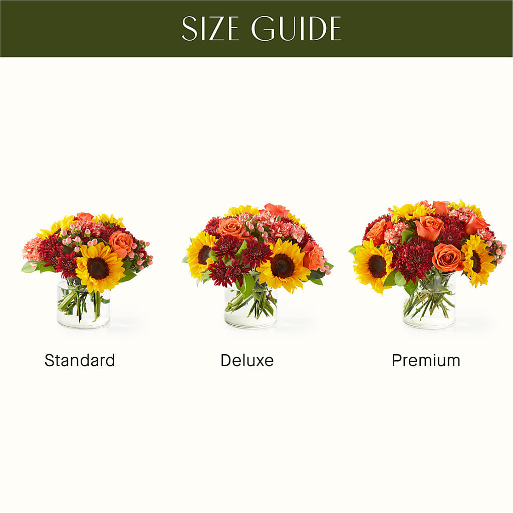 September Sunset Bouquet – HOMETOWN TREASURES FLORAL & GIFTS, Morris OK