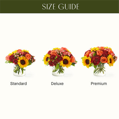 September Sunset Bouquet – HOMETOWN TREASURES FLORAL & GIFTS, Morris OK
