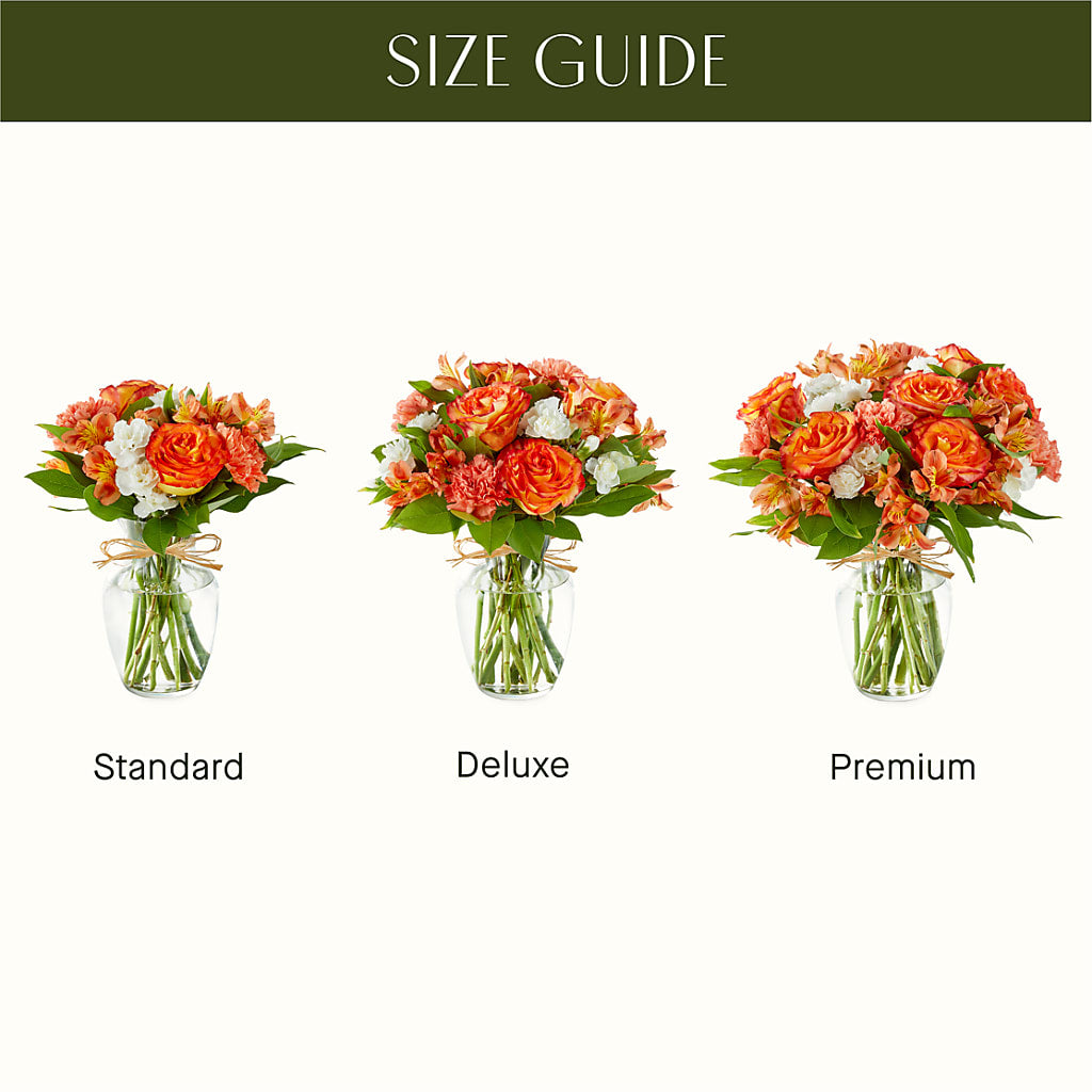 Apricot Glow Bouquet – HOMETOWN TREASURES FLORAL & GIFTS, Morris OK
