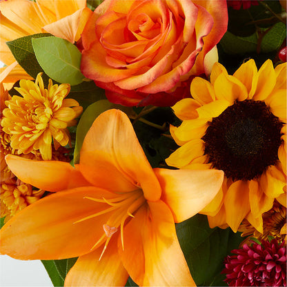 Grateful Centerpiece – HOMETOWN TREASURES FLORAL & GIFTS, Morris OK
