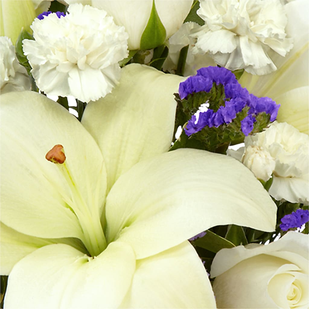 Sapphire Rush Bouquet – HOMETOWN TREASURES FLORAL & GIFTS, Morris OK