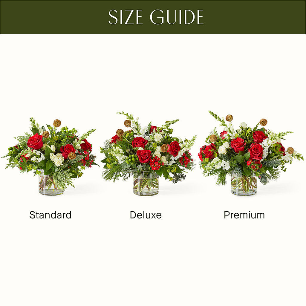 Deck the Halls Bouquet – HOMETOWN TREASURES FLORAL & GIFTS, Morris OK