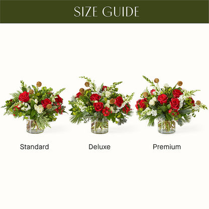 Deck the Halls Bouquet – HOMETOWN TREASURES FLORAL & GIFTS, Morris OK