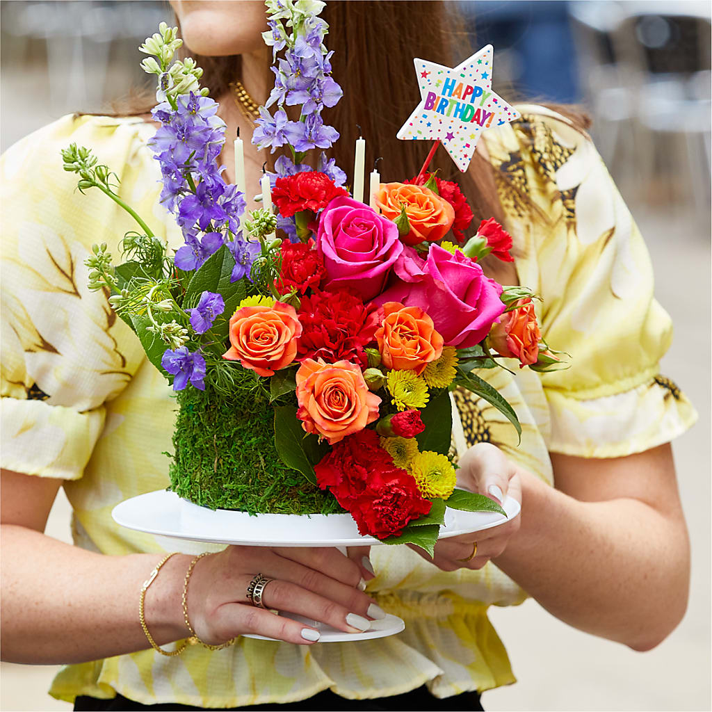 Best Year Yet Floral Cake – HOMETOWN TREASURES FLORAL & GIFTS, Morris OK