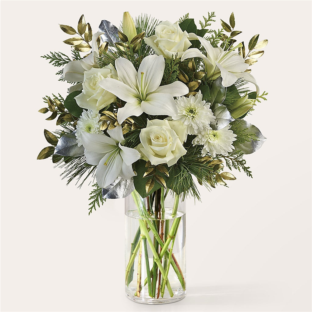 Wintry Mix Bouquet – HOMETOWN TREASURES FLORAL & GIFTS, Morris OK