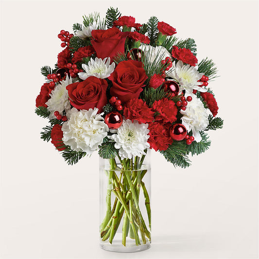 Good Tidings Bouquet – HOMETOWN TREASURES FLORAL & GIFTS, Morris OK