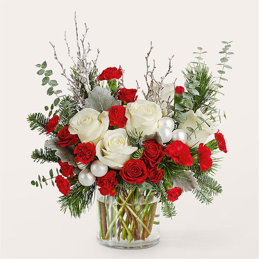 Trimming the Tree Bouquet – HOMETOWN TREASURES FLORAL & GIFTS, Morris OK