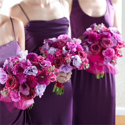 Bridesmaid's Garden Bouquet – HOMETOWN TREASURES FLORAL & GIFTS, Morris OK