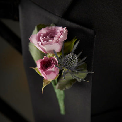 Veronica Boutonniere – HOMETOWN TREASURES FLORAL & GIFTS, Morris OK