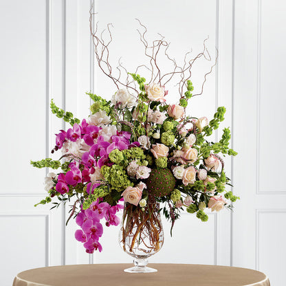 Soft Sophistication Arrangement – HOMETOWN TREASURES FLORAL & GIFTS, Morris OK