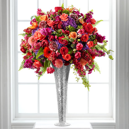 Flower Jeweled Arrangement – HOMETOWN TREASURES FLORAL & GIFTS, Morris OK