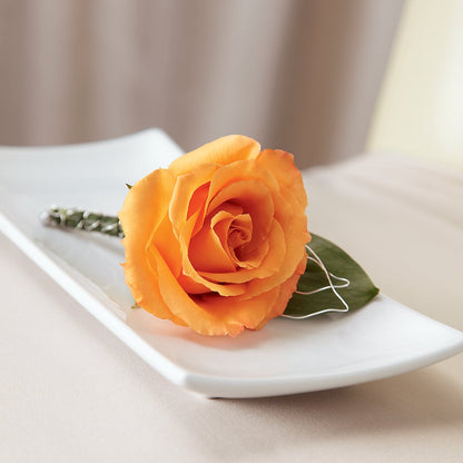 Lifetime of Love Boutonniere – HOMETOWN TREASURES FLORAL & GIFTS, Morris OK