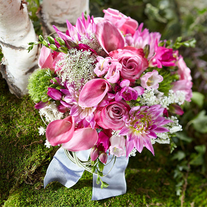 Pink Profusion Bouquet – HOMETOWN TREASURES FLORAL & GIFTS, Morris OK