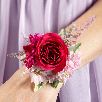 Rose Charm Corsage – HOMETOWN TREASURES FLORAL & GIFTS, Morris OK