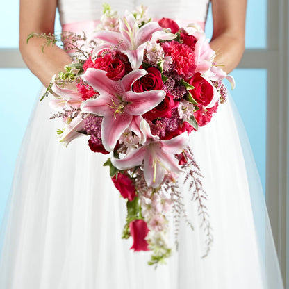Lily & Rose Bouquet – HOMETOWN TREASURES FLORAL & GIFTS, Morris OK