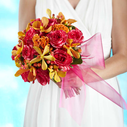 Brilliant Shades of Love Bouquet – HOMETOWN TREASURES FLORAL & GIFTS, Morris OK