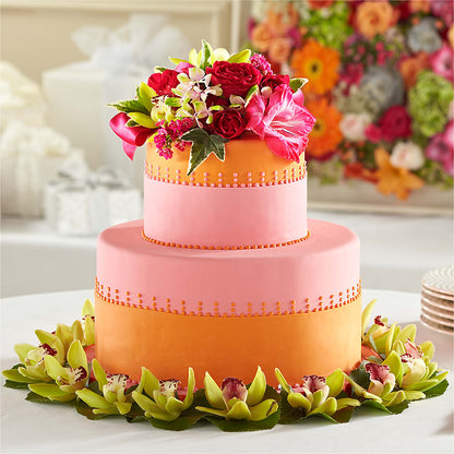 Sweet Citrus Cake Decor – HOMETOWN TREASURES FLORAL & GIFTS, Morris OK