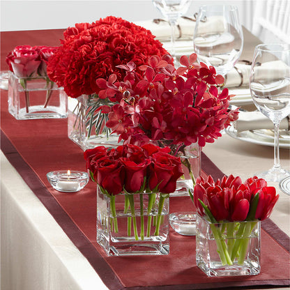 Modern Grace Centerpiece – HOMETOWN TREASURES FLORAL & GIFTS, Morris OK