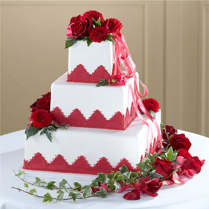 Forever Happiness Cake Decor – HOMETOWN TREASURES FLORAL & GIFTS, Morris OK